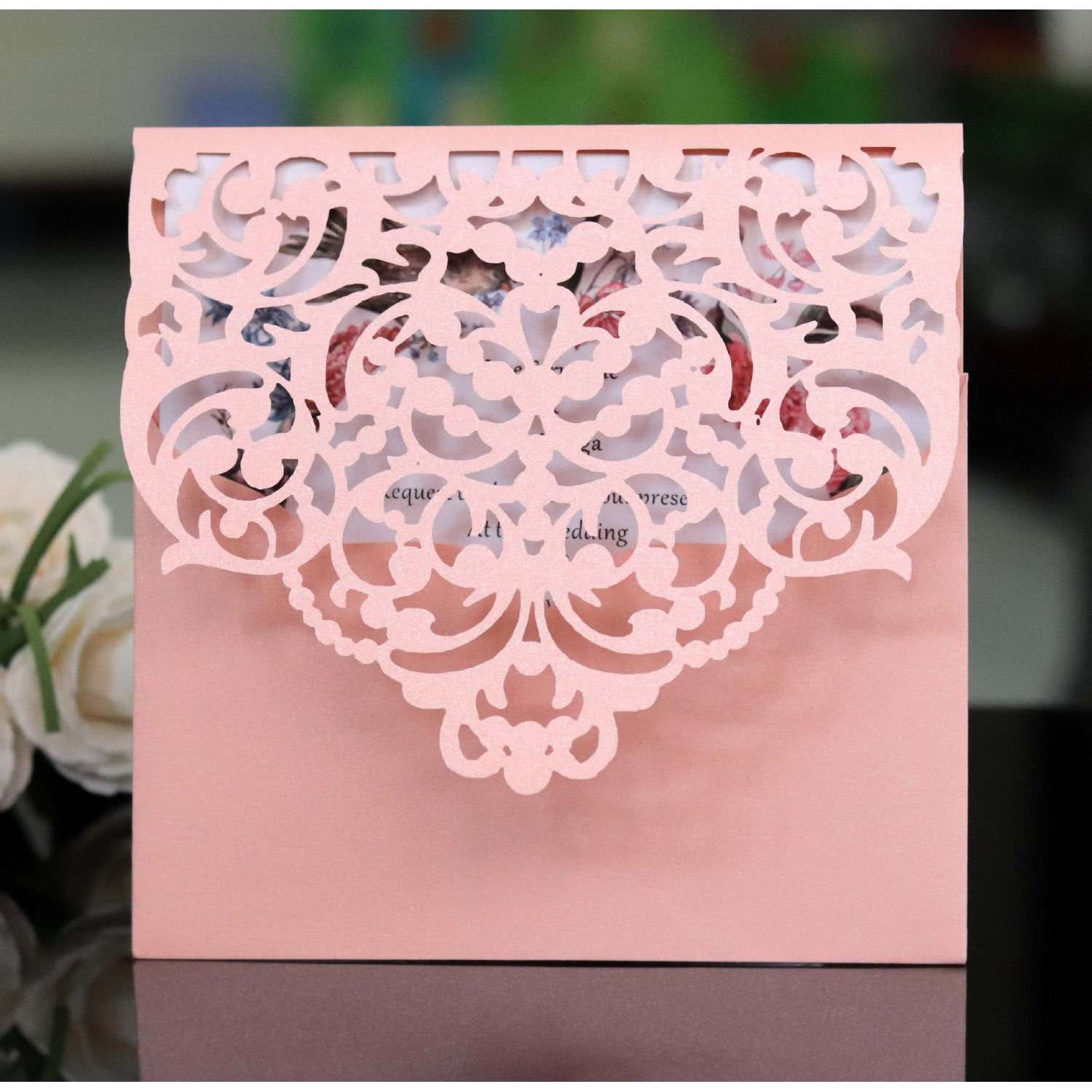 Pocket Invitation Card Wedding Supplies Annual Meeting Invitation Customization